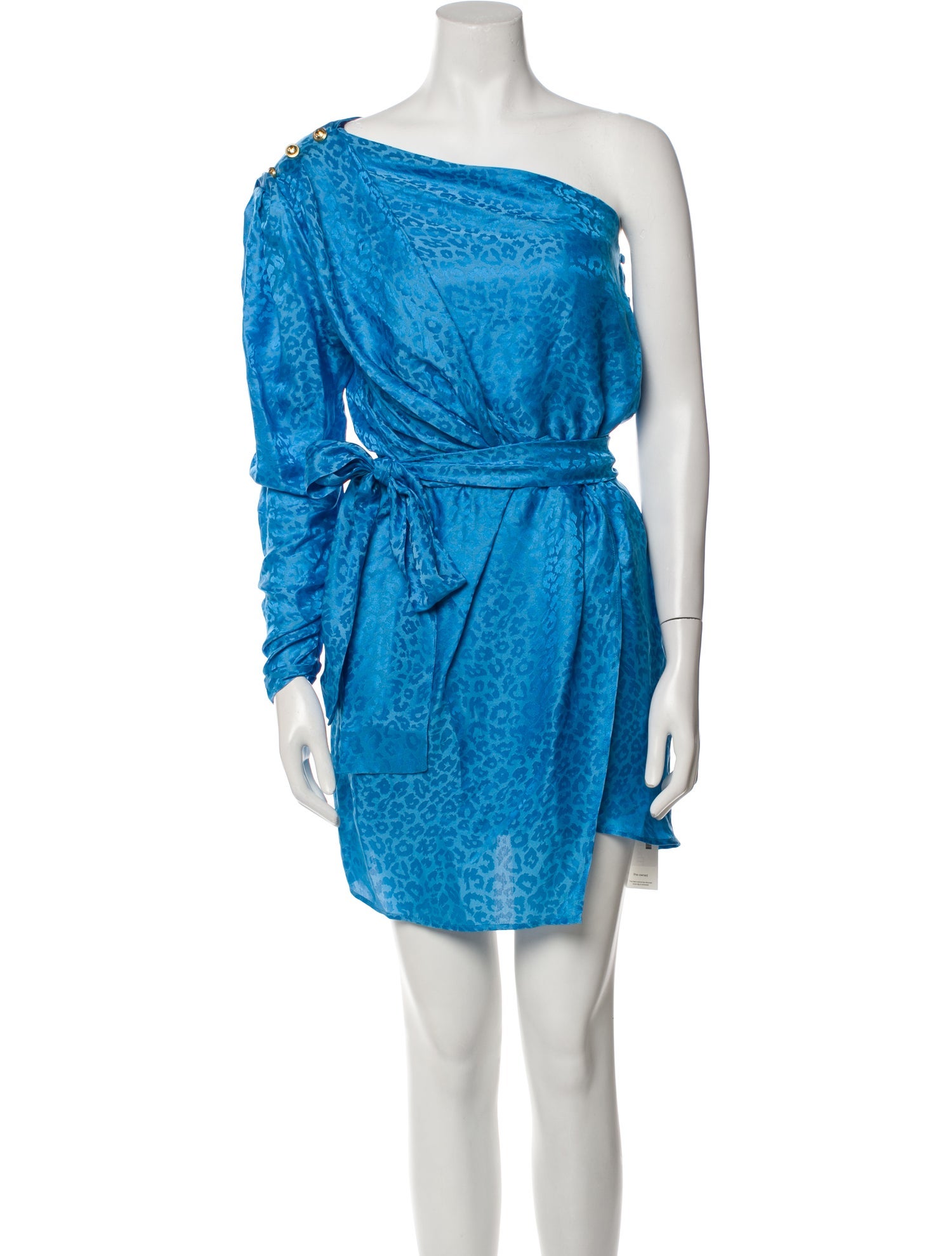 Dundas One-Shoulder Mini Dress