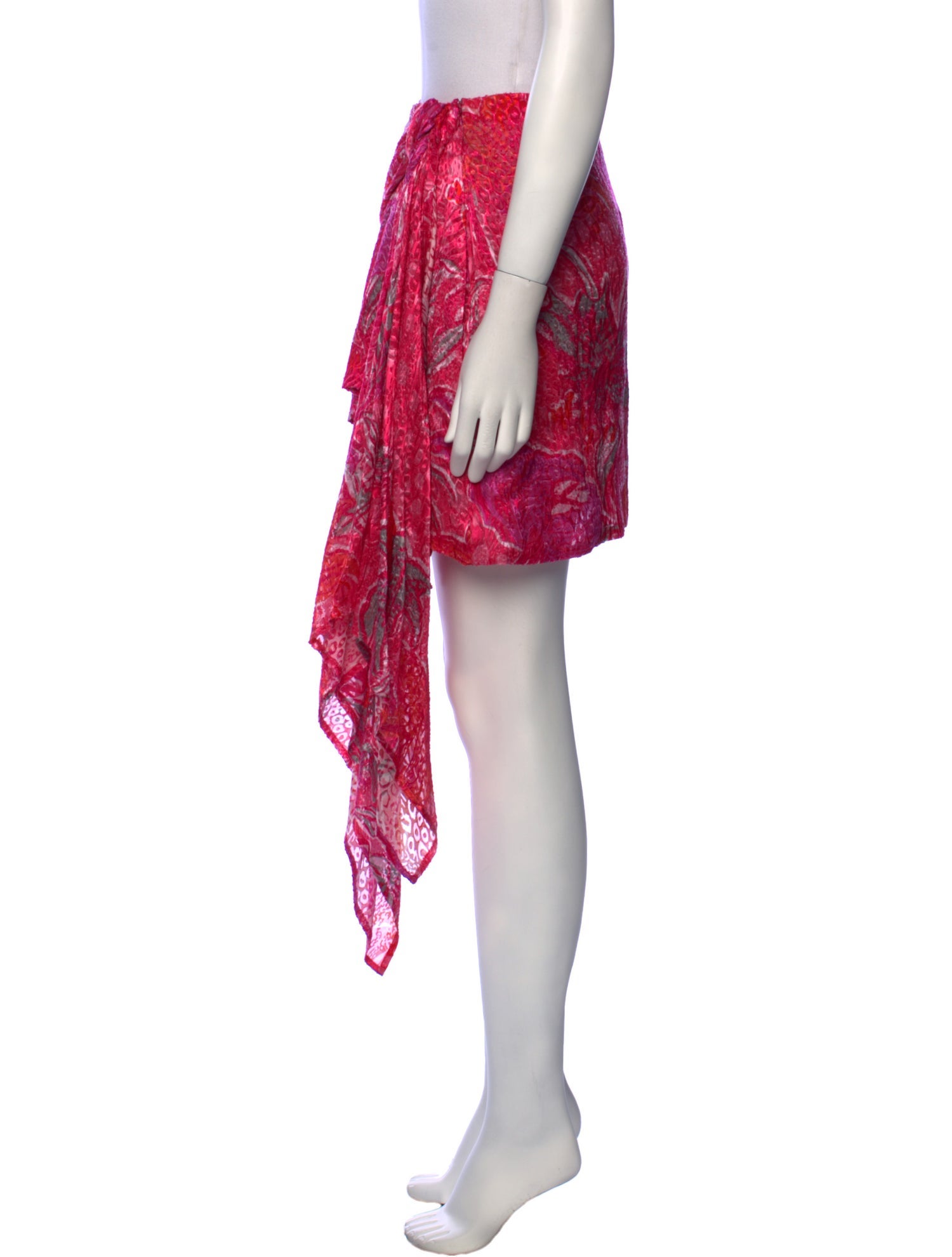 Dundas Printed Mini Skirt