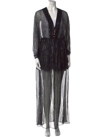 Dundas Dresses Silk Long Dress XXS