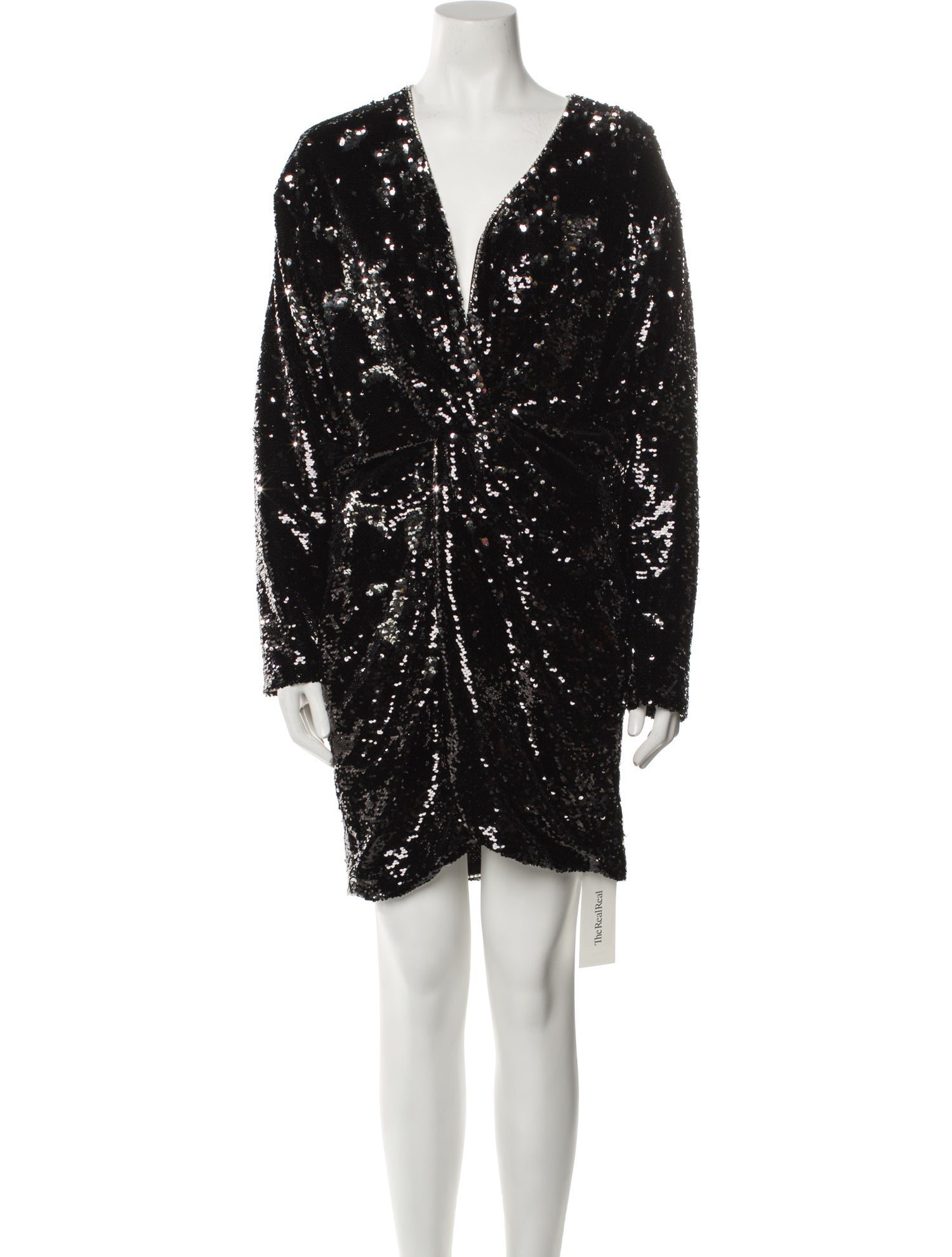 Dundas V-Neck Mini Dress