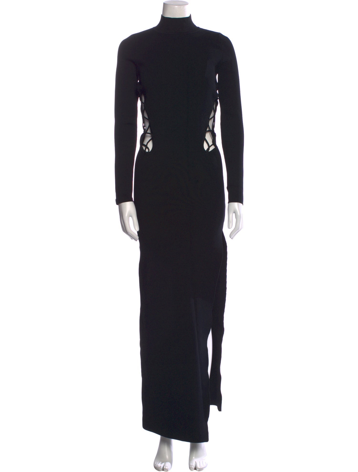 Dundas Turtleneck Long Dress