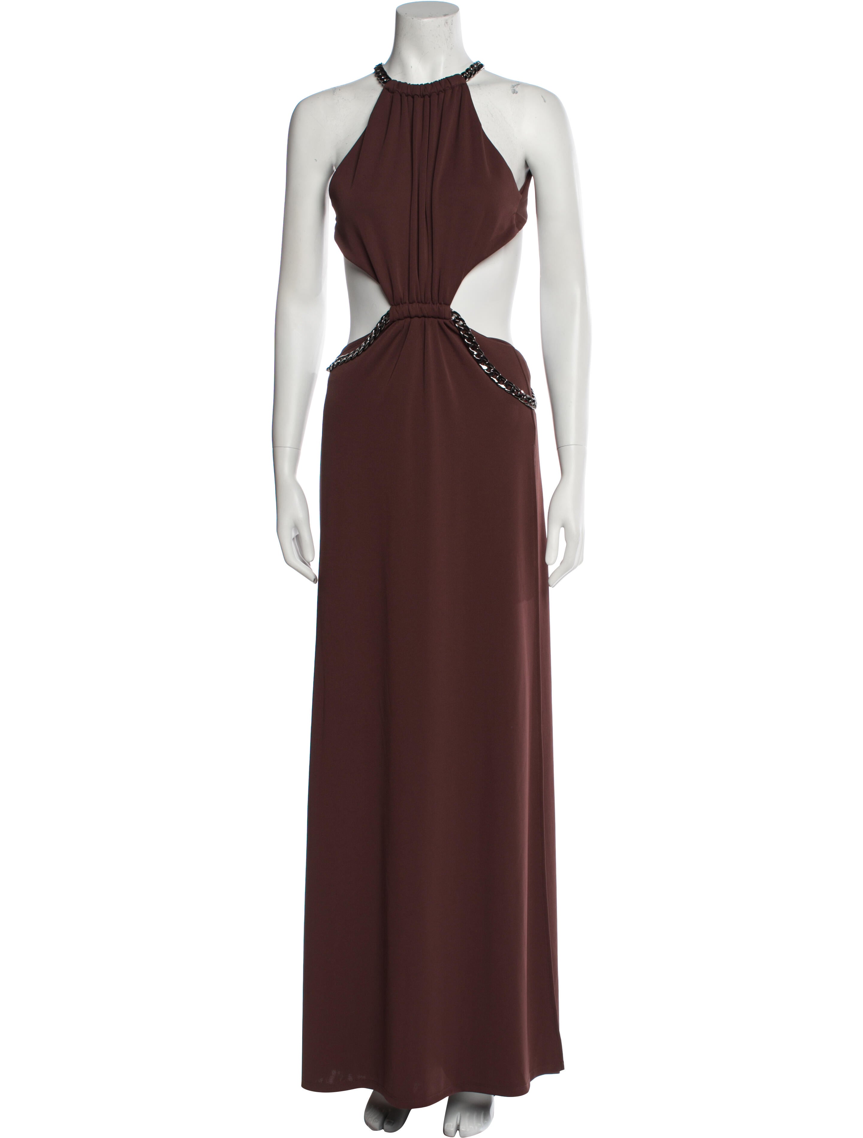 Dundas Halterneck Long Dress