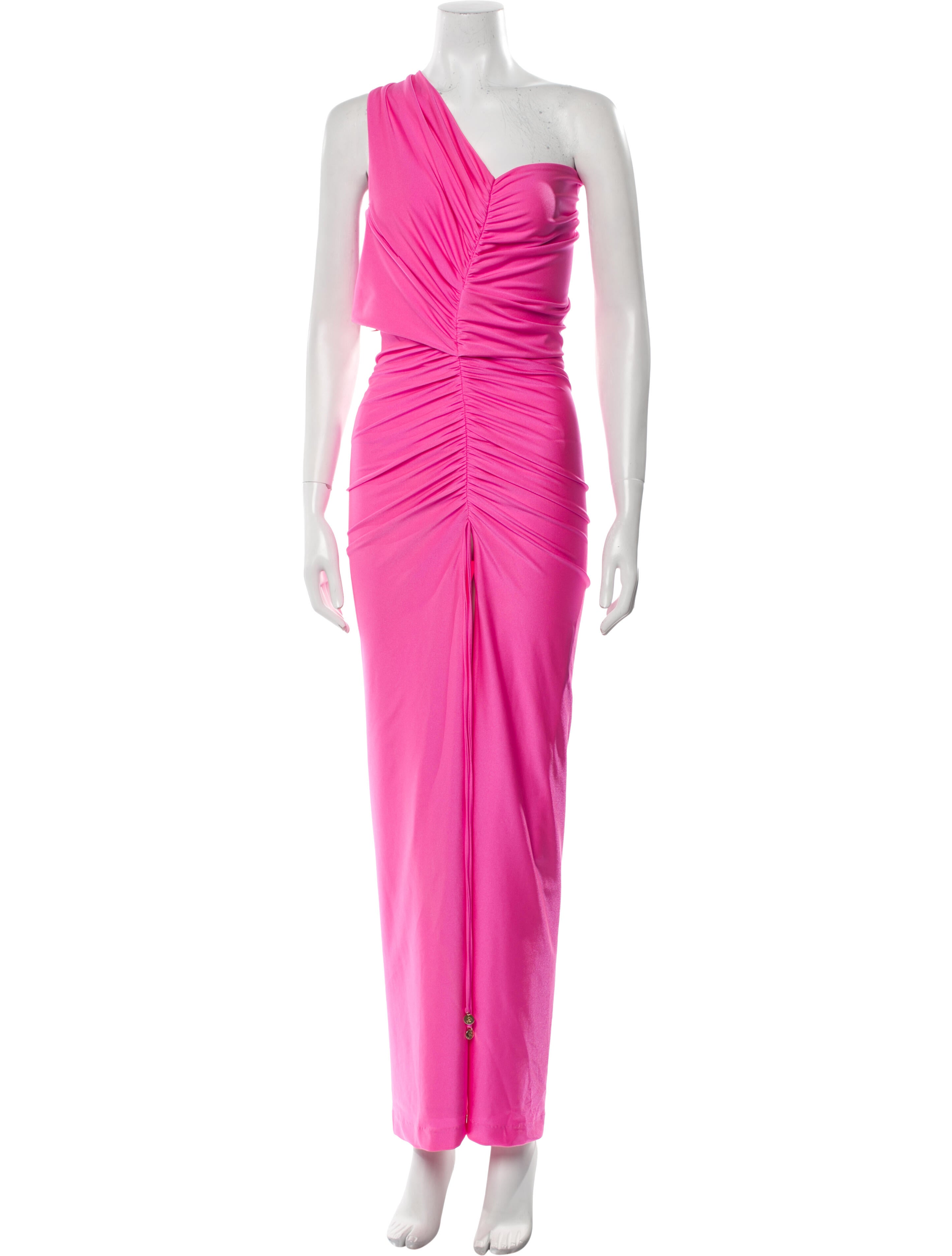 Dundas One-Shoulder Knee-Length Dress w/ Tags