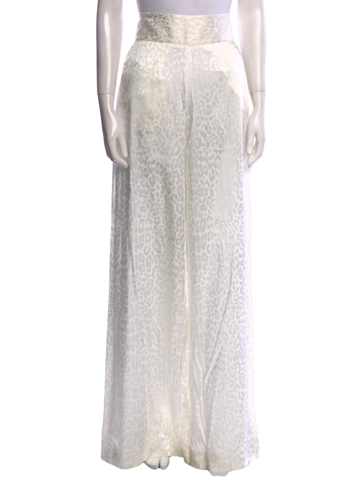 Dundas Animal Print Wide Leg Pants