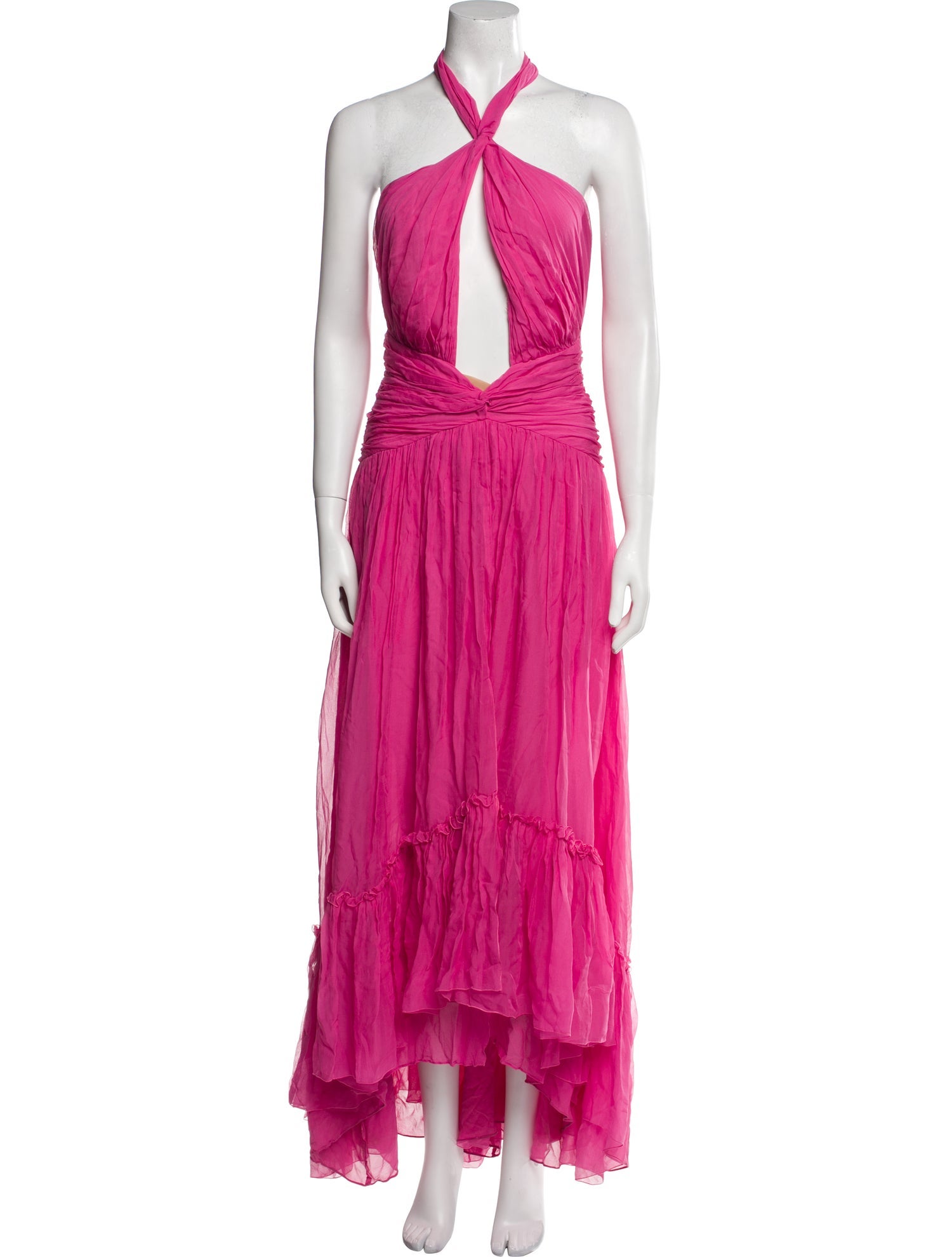 Dundas Halterneck Long Dress