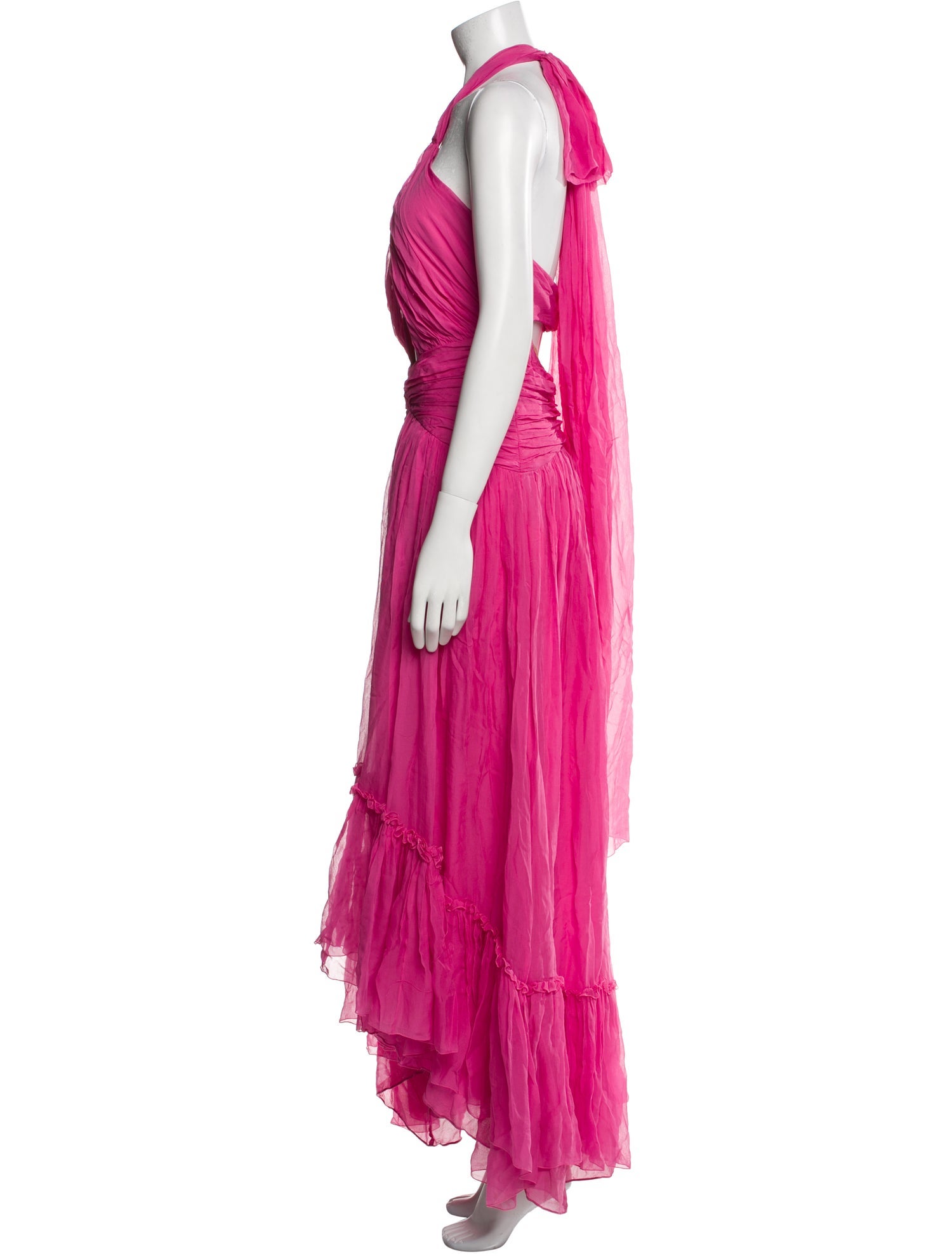 Dundas Halterneck Long Dress