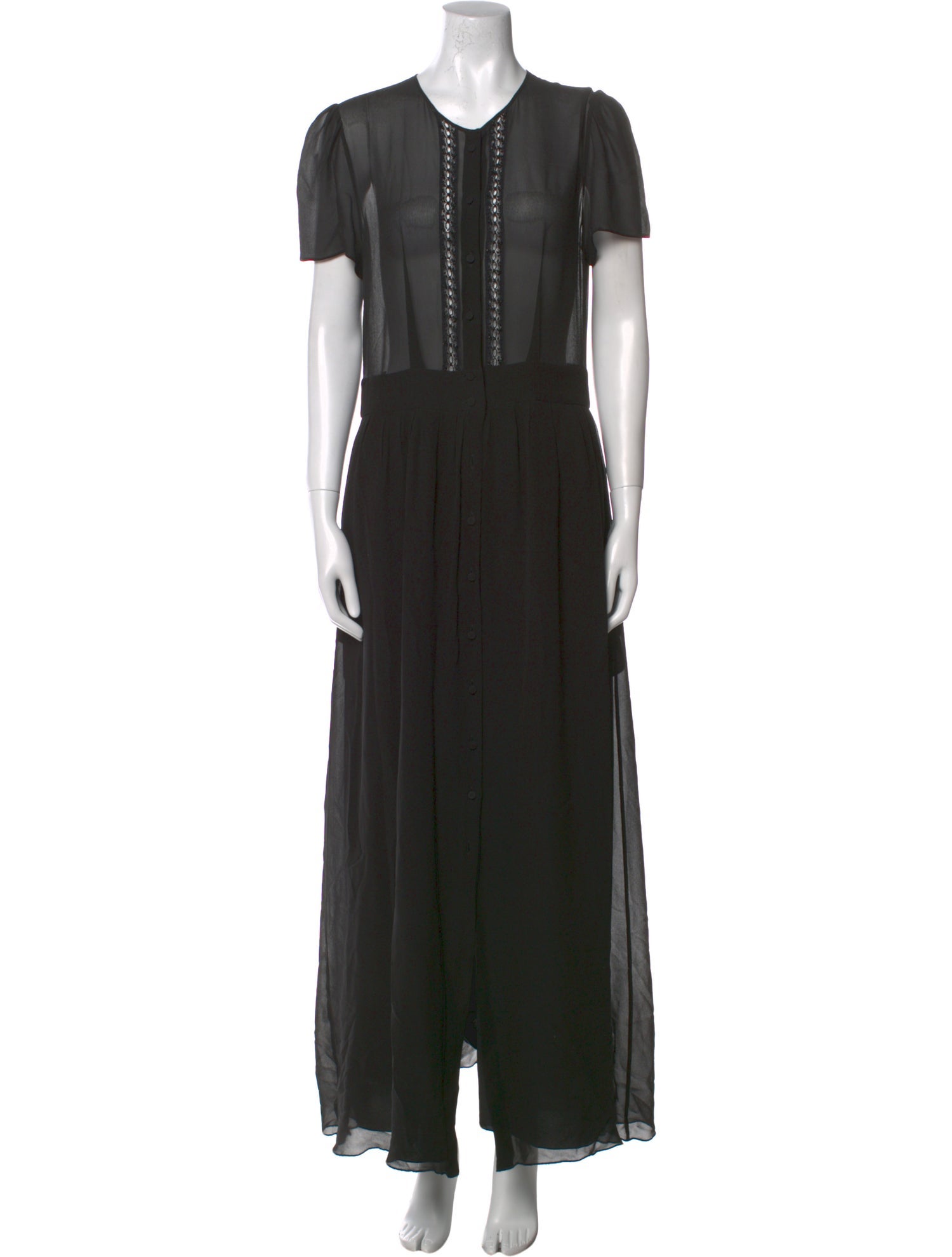 Dundas Crew Neck Long Dress