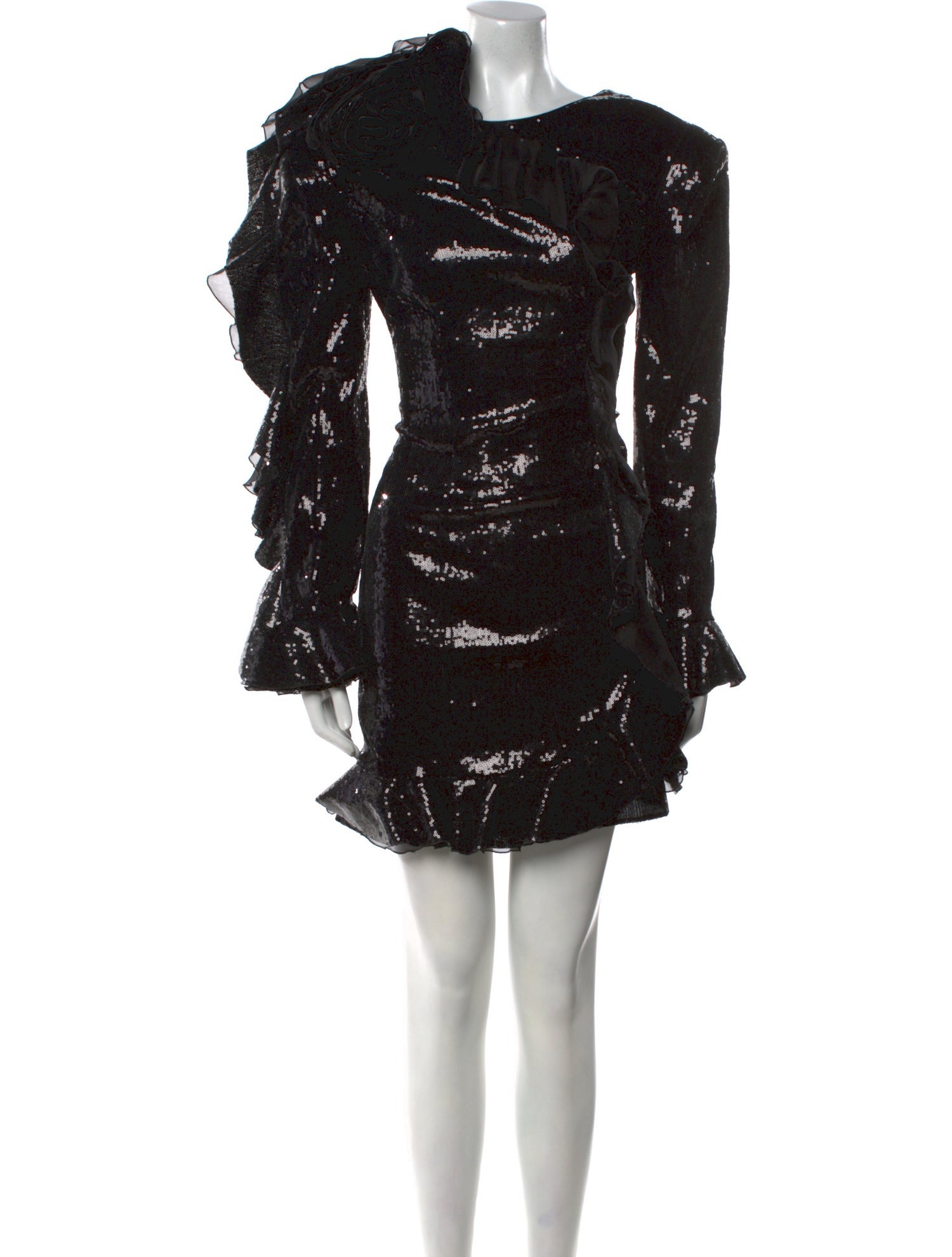 Dundas One-Shoulder Mini Dress