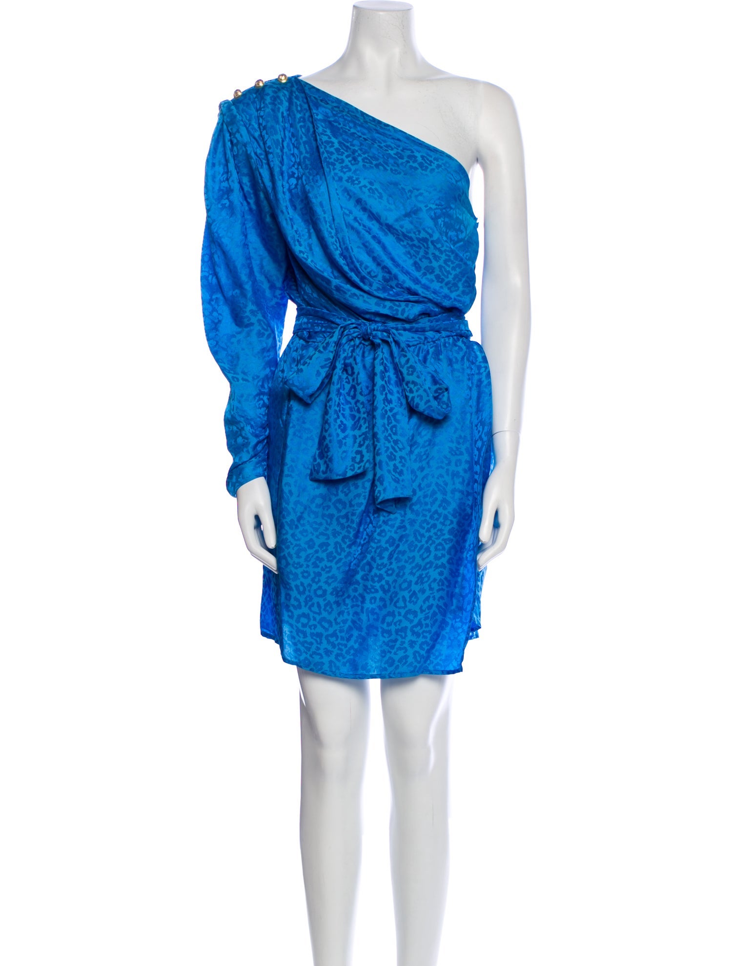 Dundas One-Shoulder Mini Dress w/ Tags