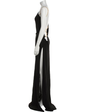 Dundas One-Shoulder Long Dress