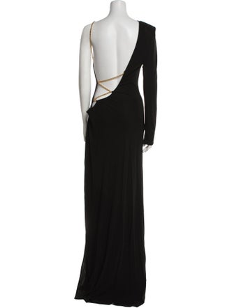 Dundas One-Shoulder Long Dress