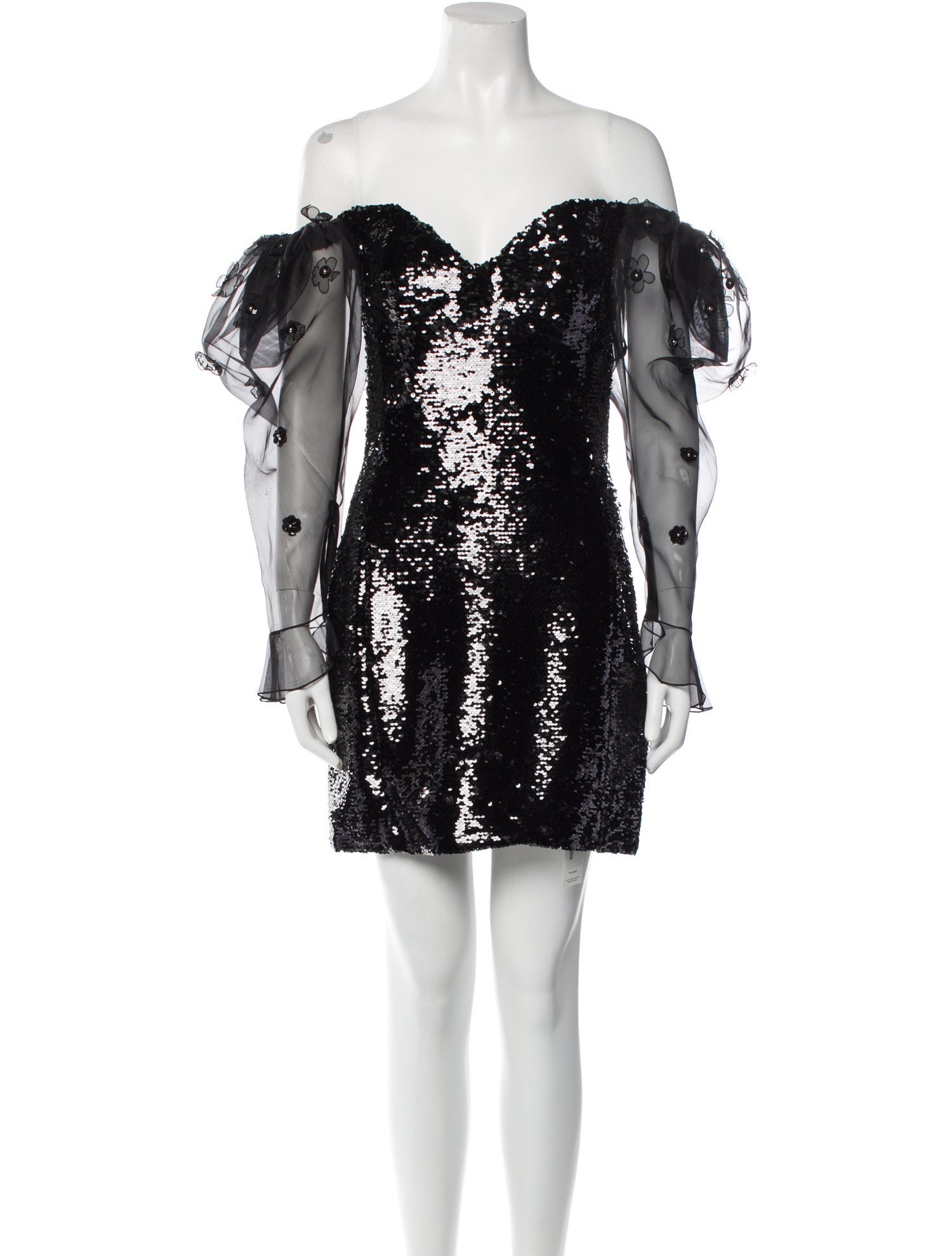 Dundas Off-The-Shoulder Mini Dress w/ Tags