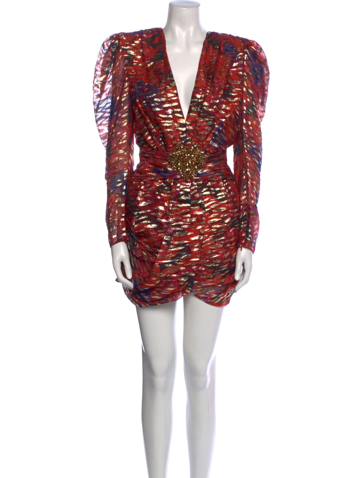 Dundas Printed Mini Dress