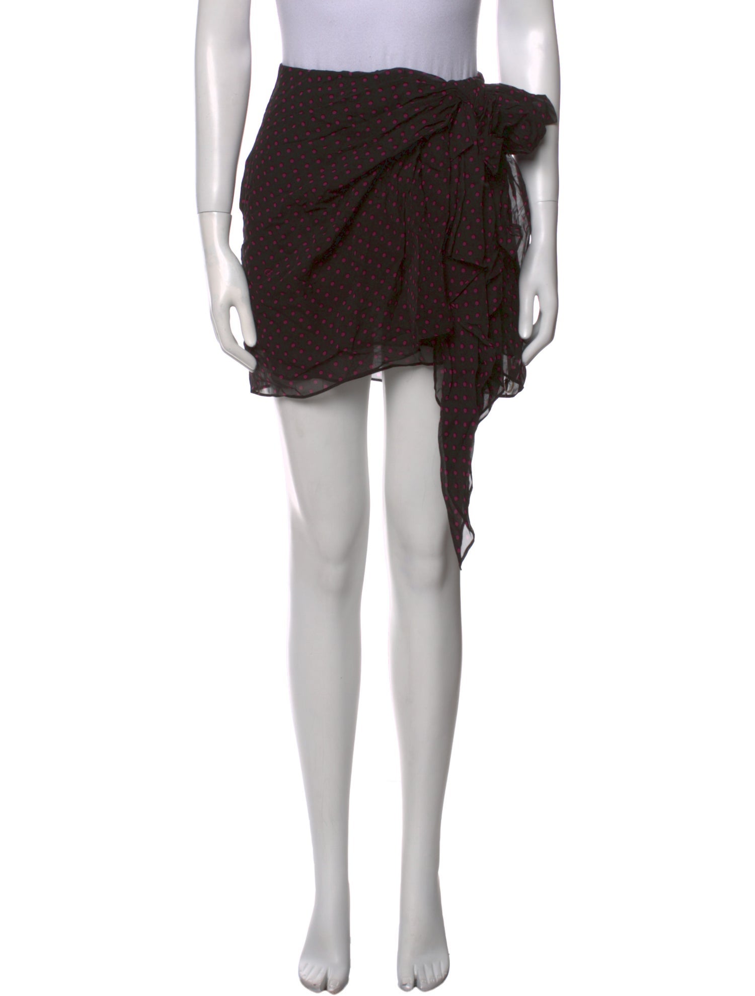 Dundas Silk Mini Skirt