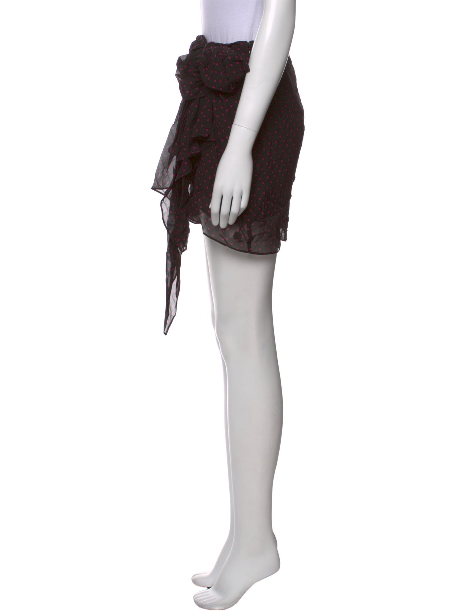 Dundas Silk Mini Skirt