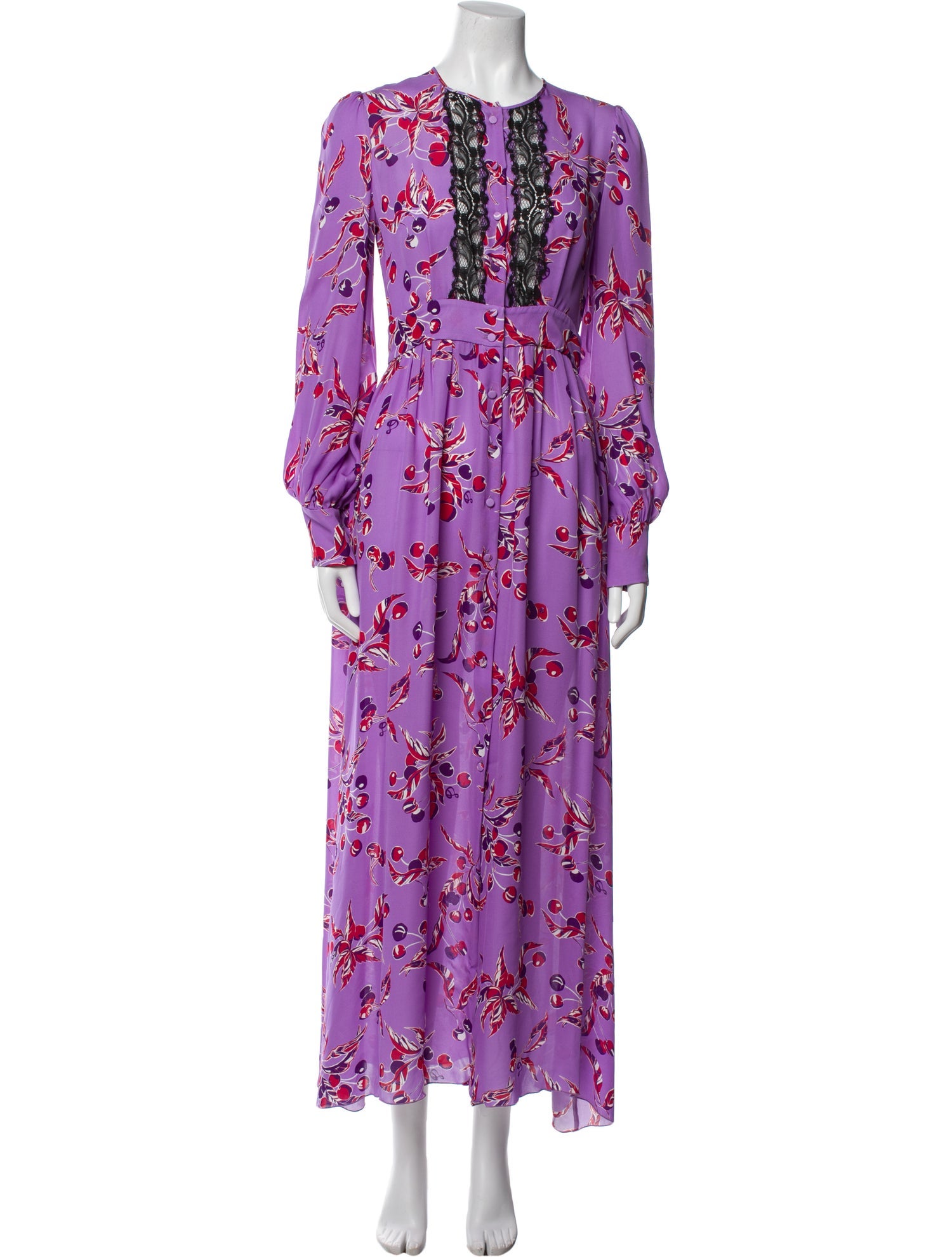Dundas Silk Long Dress