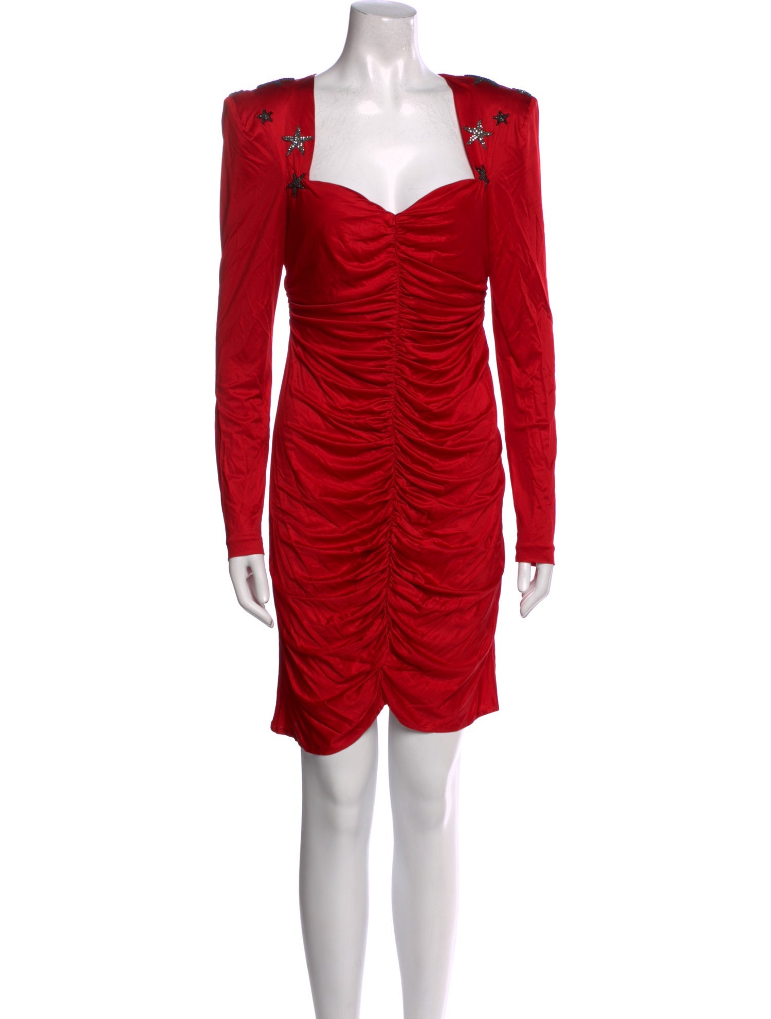 Dundas Square Neckline Mini Dress