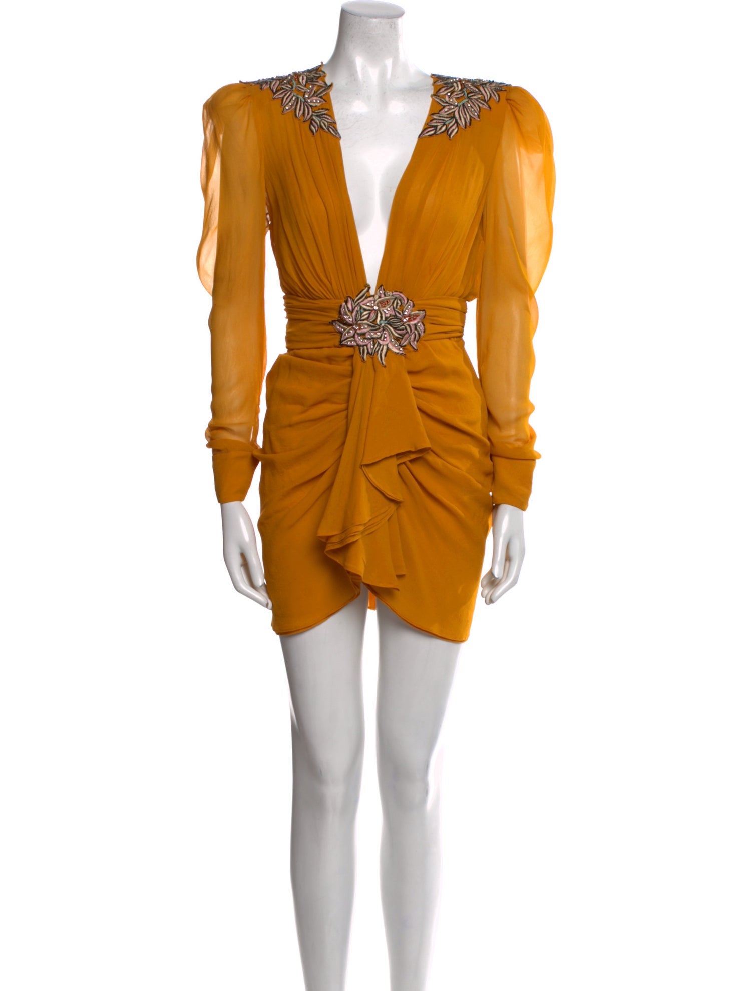 Dundas Silk Mini Dress