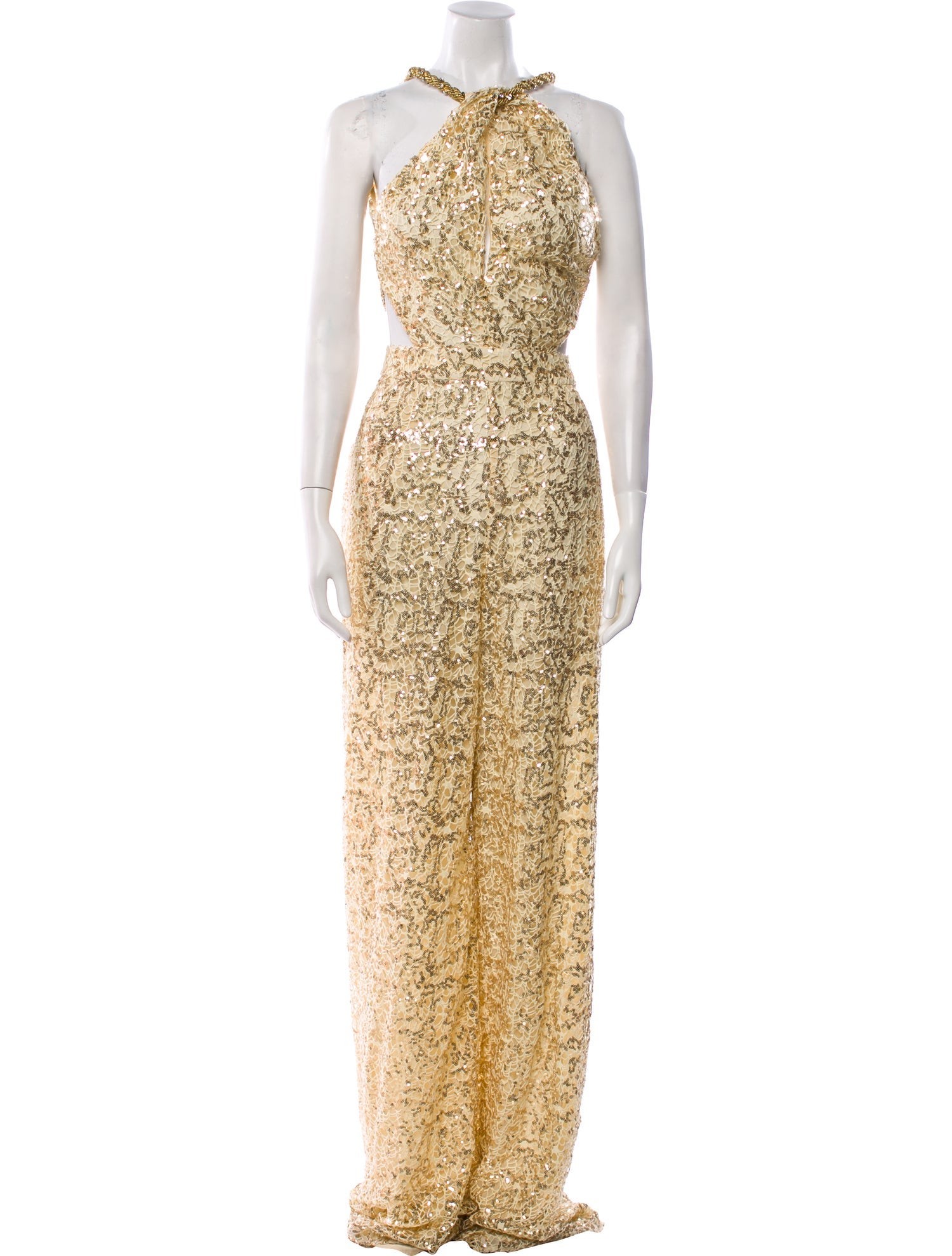 Dundas Halterneck Jumpsuit