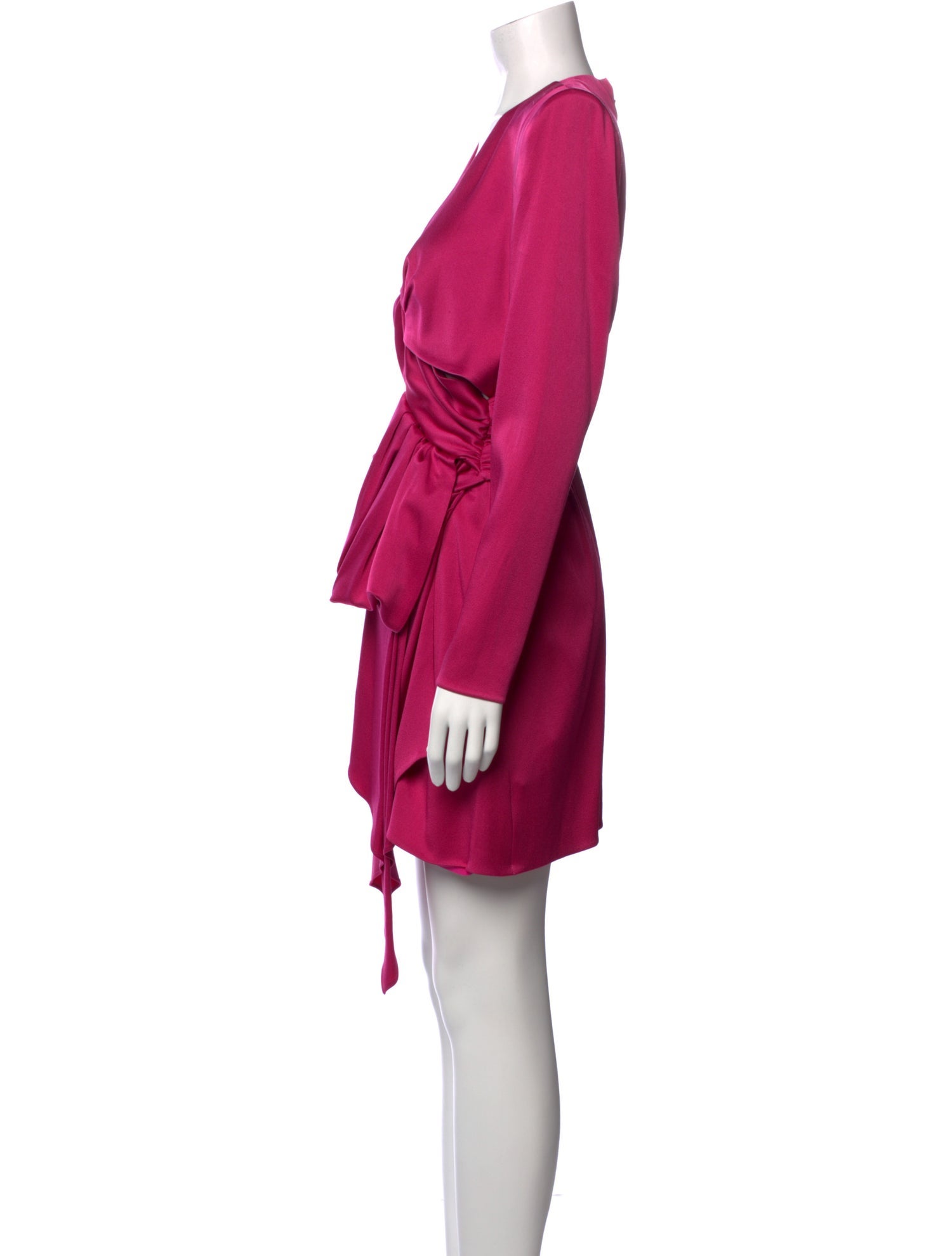 dundas pink dress Dundas V-Neck Mini Dress - Pink Dresses, Clothing - DUNDA22576