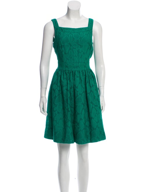 Duro Olowu Sleeveless Mini Dress Green