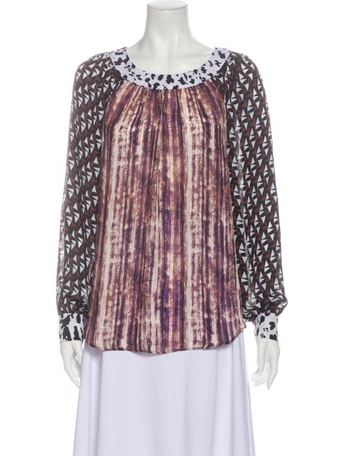 Duro Olowu Printed Scoop Neck Blouse