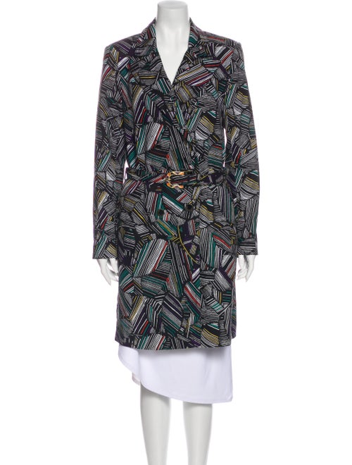 Duro Olowu Printed Coat Black