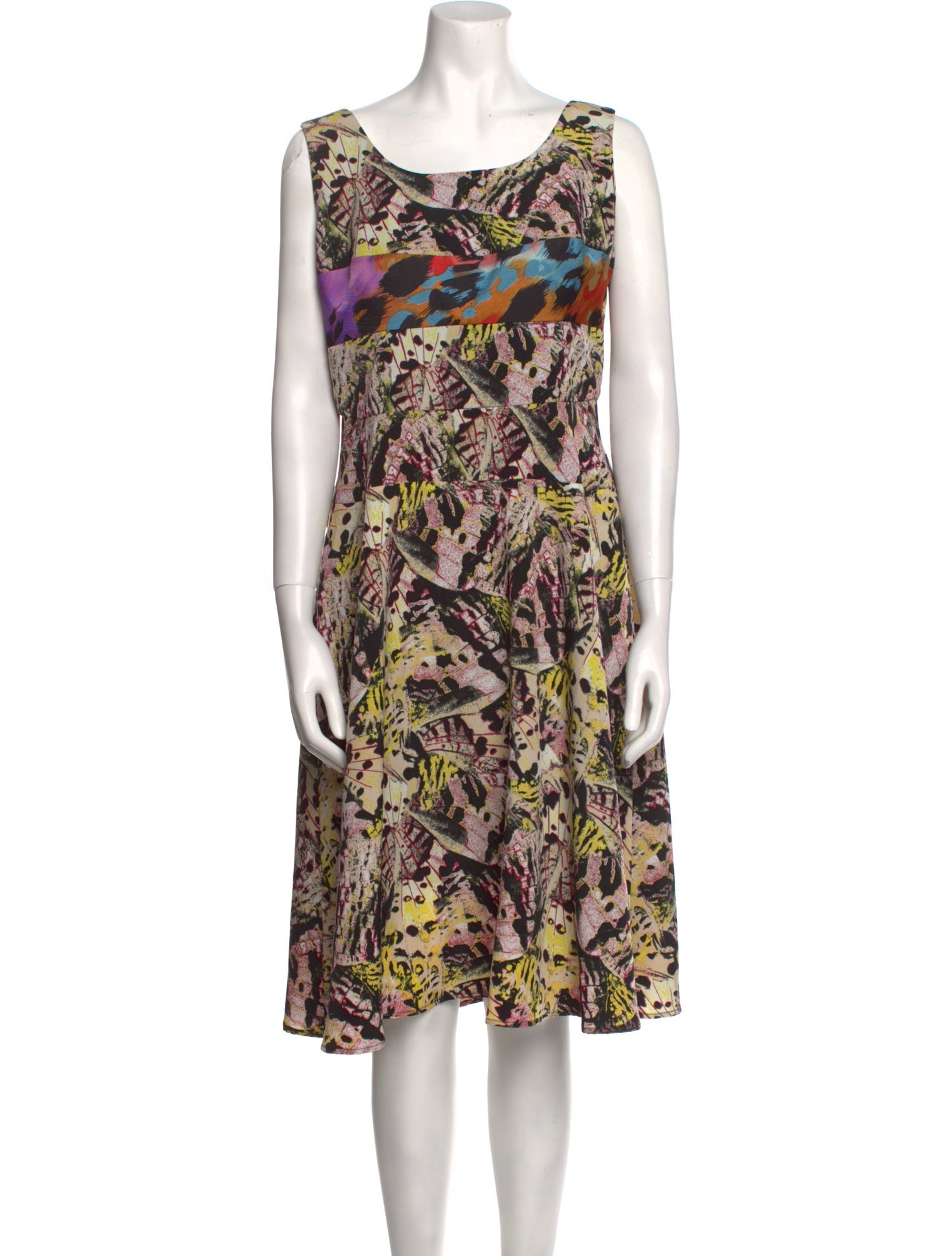Duro Olowu Printed Knee-Length Dress