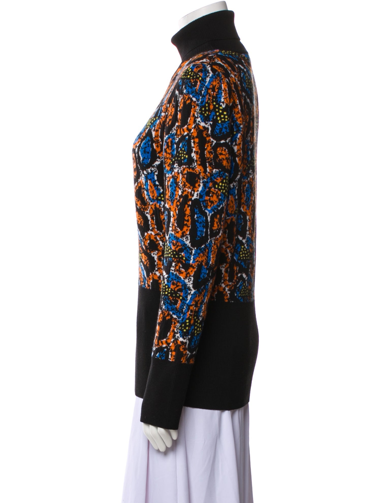 Duro Olowu Wool Floral Print Sweater