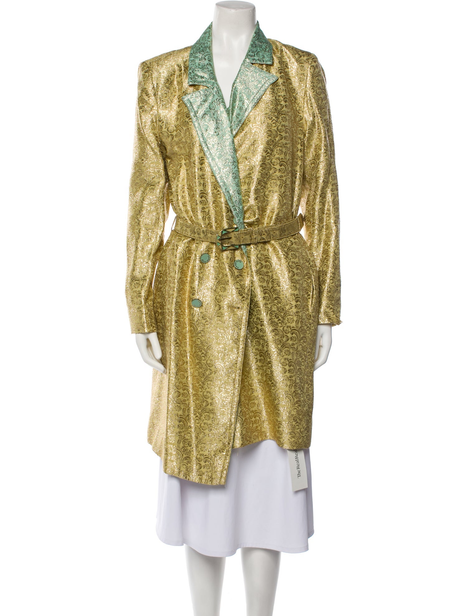 Duro Olowu Paisley Print Trench Coat