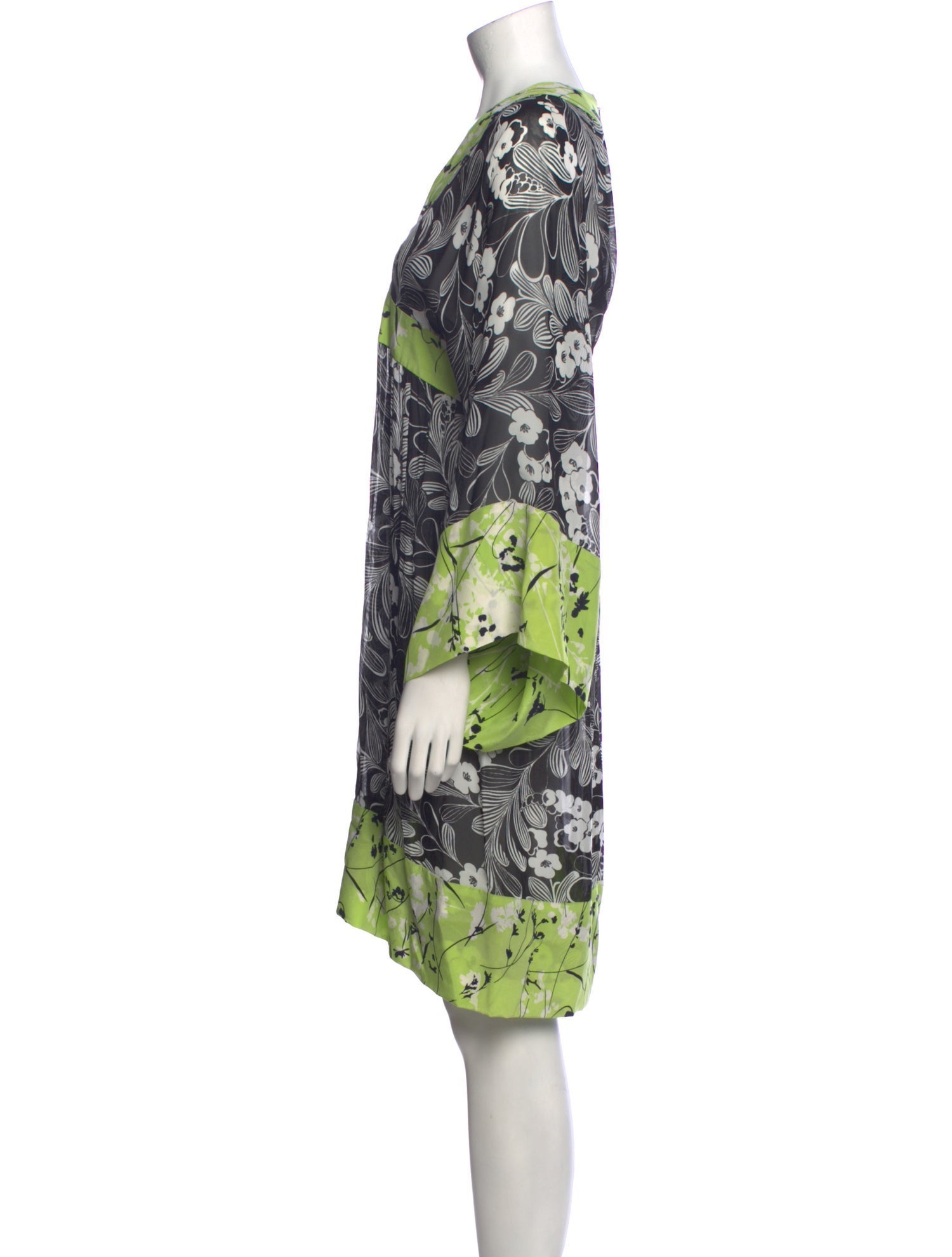 Duro Olowu Floral Print Midi Length Dress