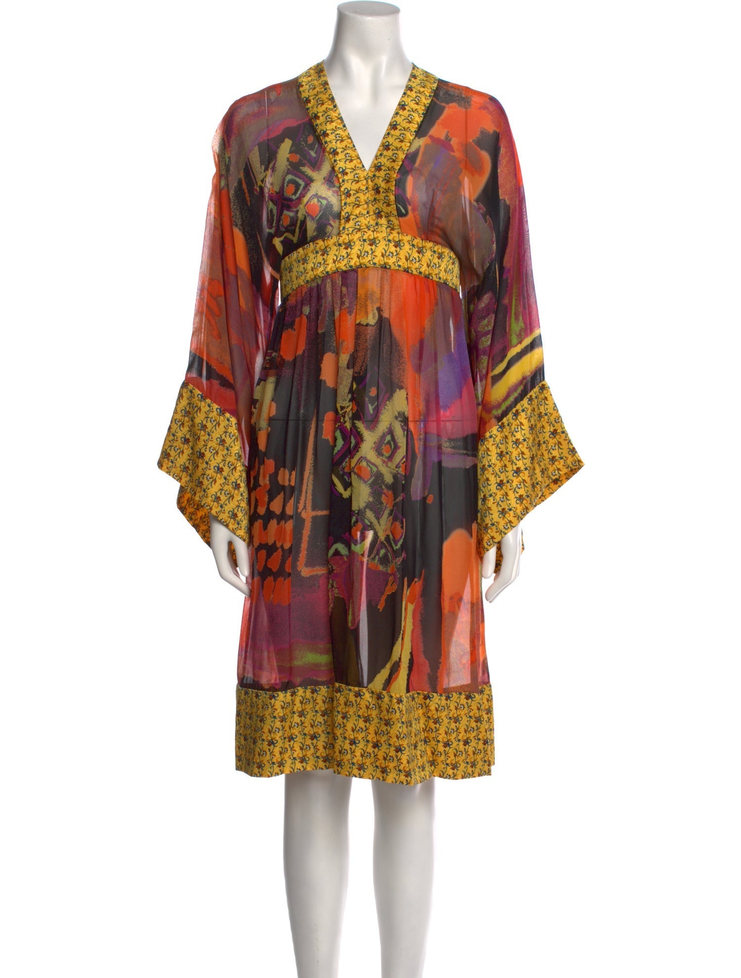 Duro Olowu Printed Midi Length Dress