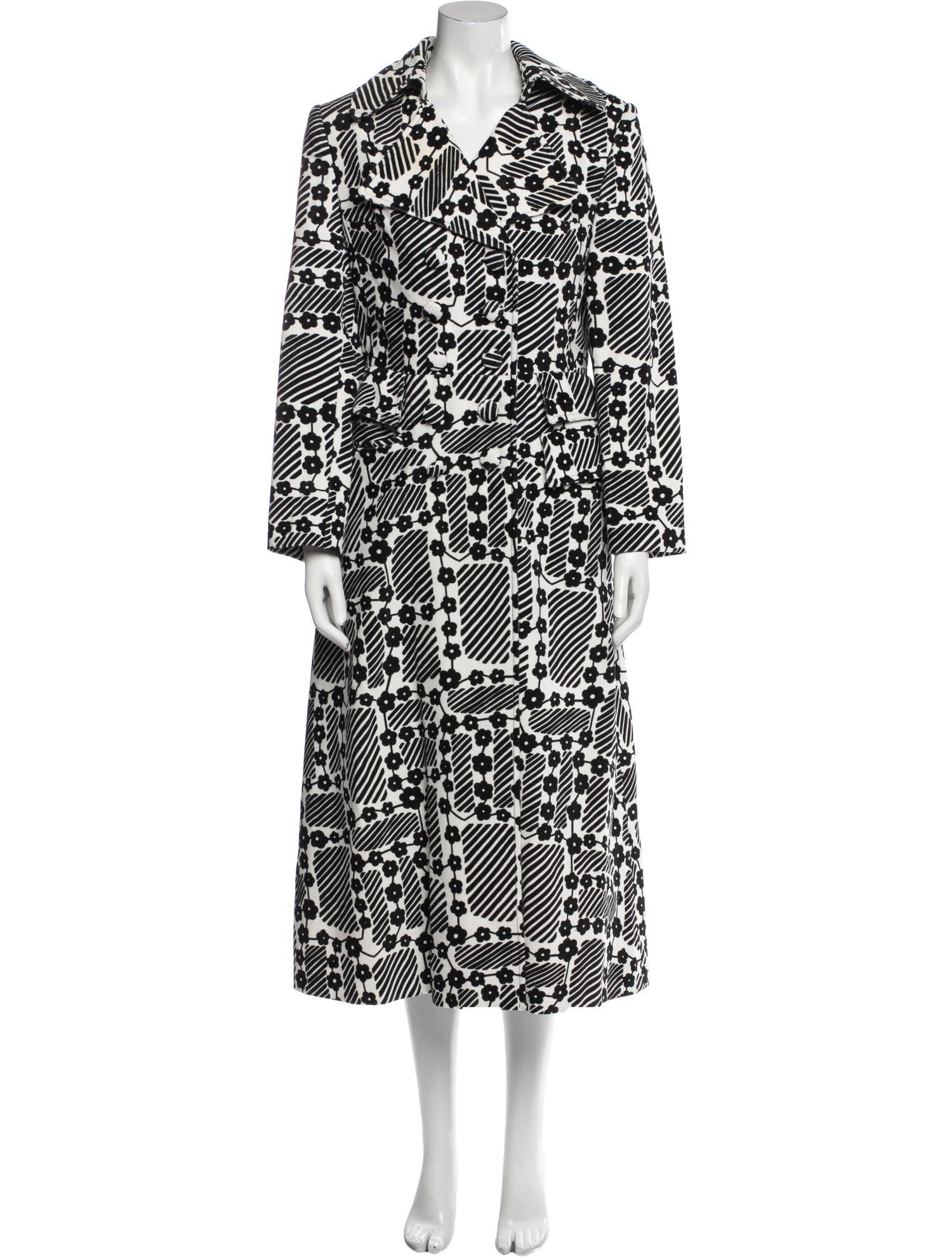 Duro Olowu Printed Trench Coat