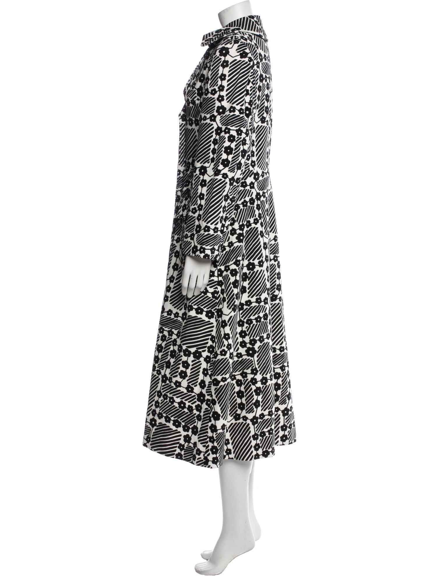 Duro Olowu Printed Trench Coat