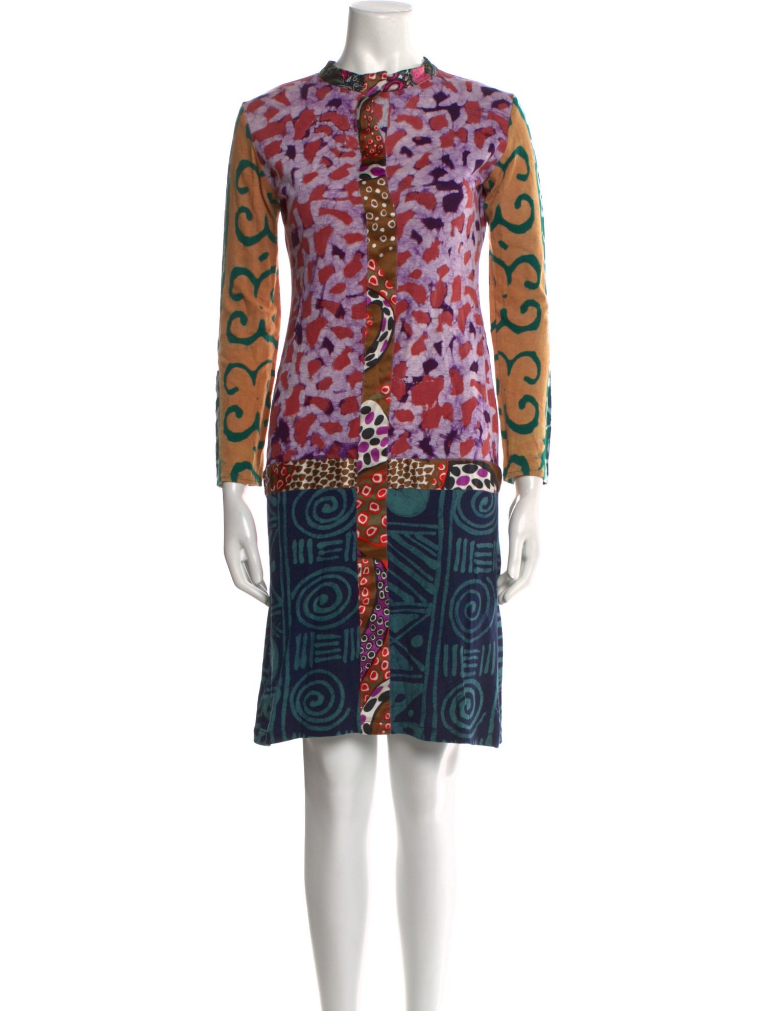 Duro Olowu Printed Knee-Length Dress