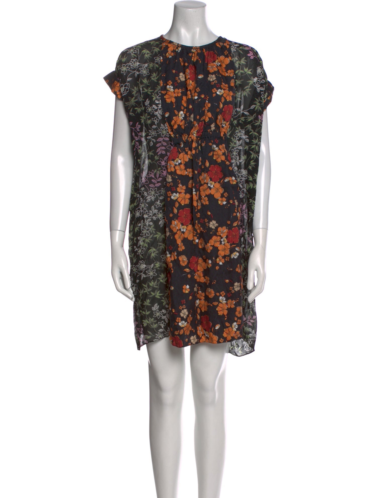 Duro Olowu Floral Print Mini Dress
