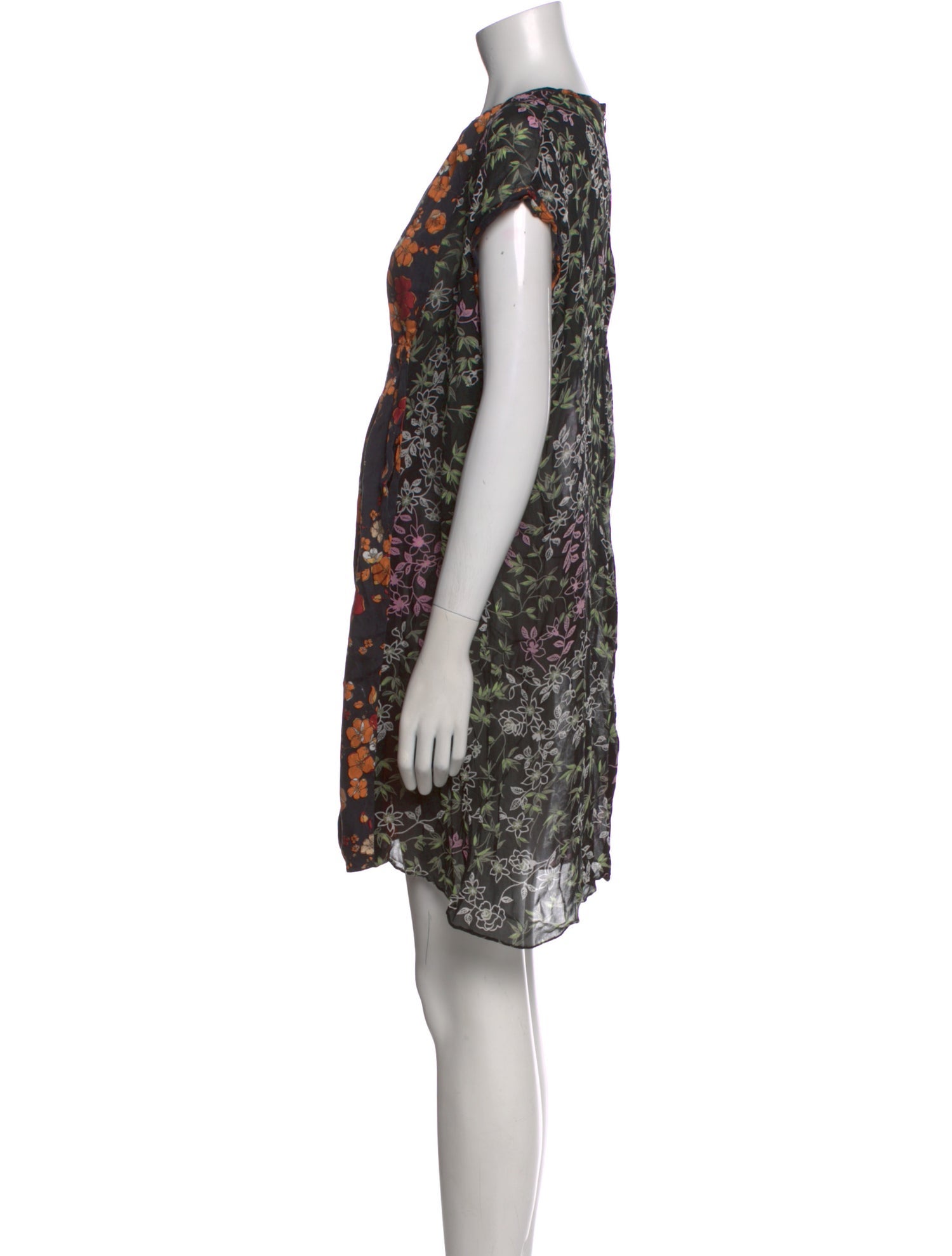 Duro Olowu Floral Print Mini Dress