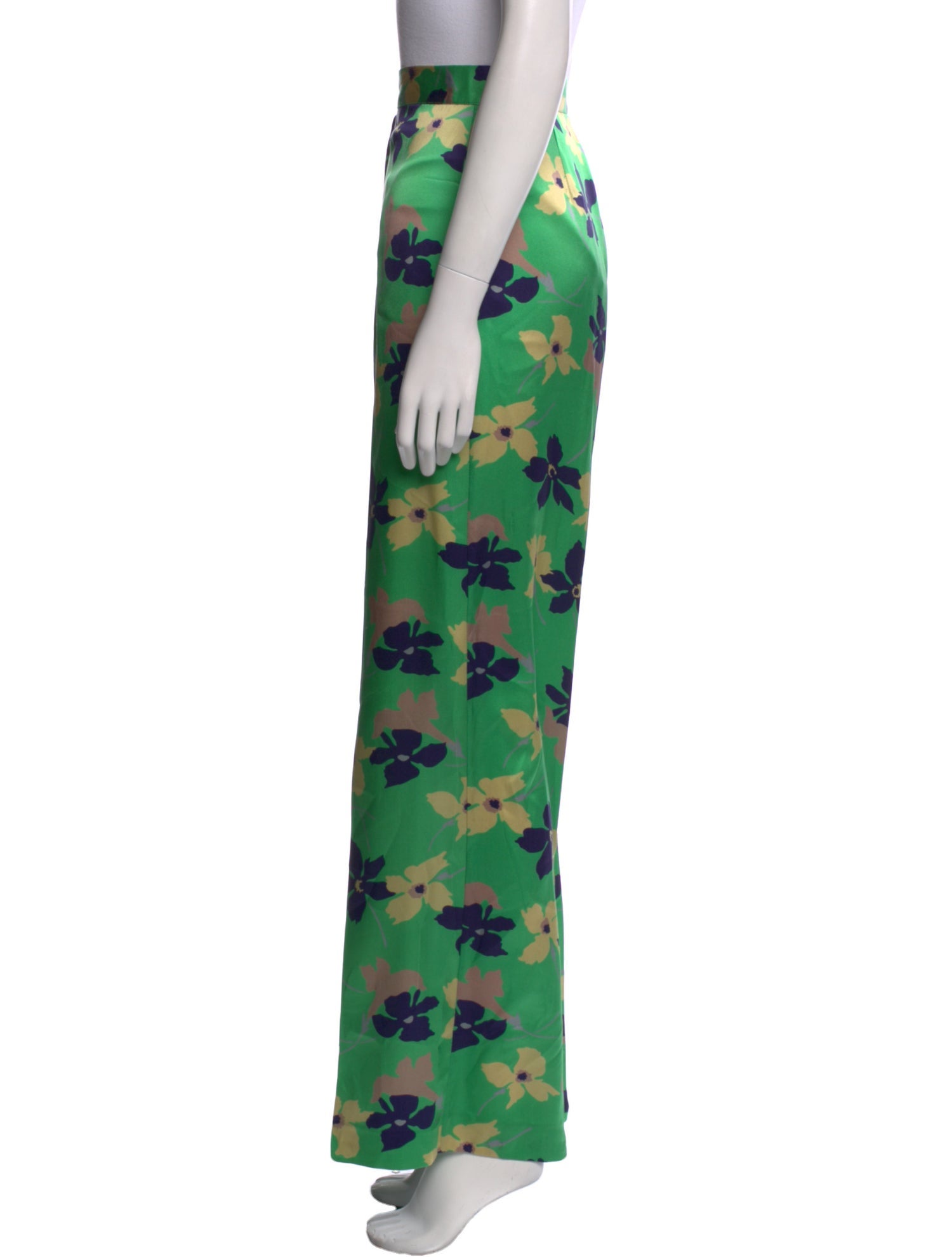 Duro Olowu Silk Wide Leg Pants