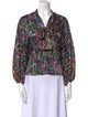 Duro Olowu Printed V-Neck Blouse