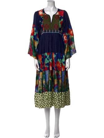 Duro Olowu Printed Midi Length Dress