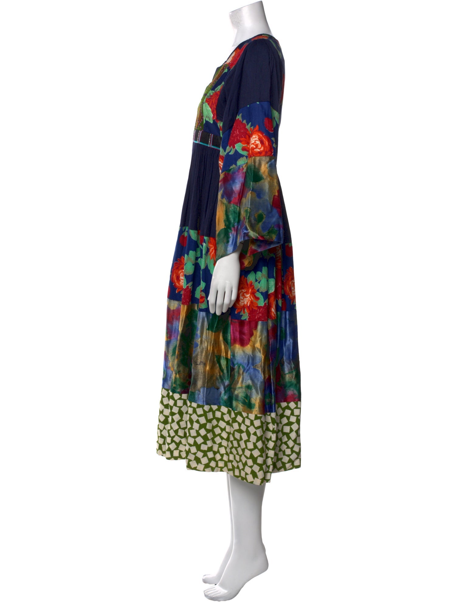 Duro Olowu Printed Midi Length Dress