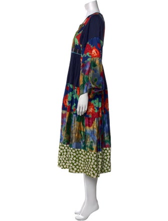 Duro Olowu Printed Midi Length Dress