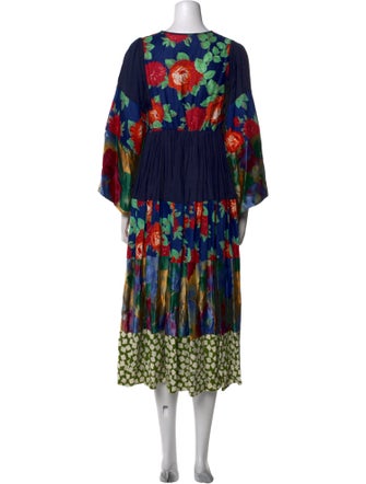 Duro Olowu Printed Midi Length Dress