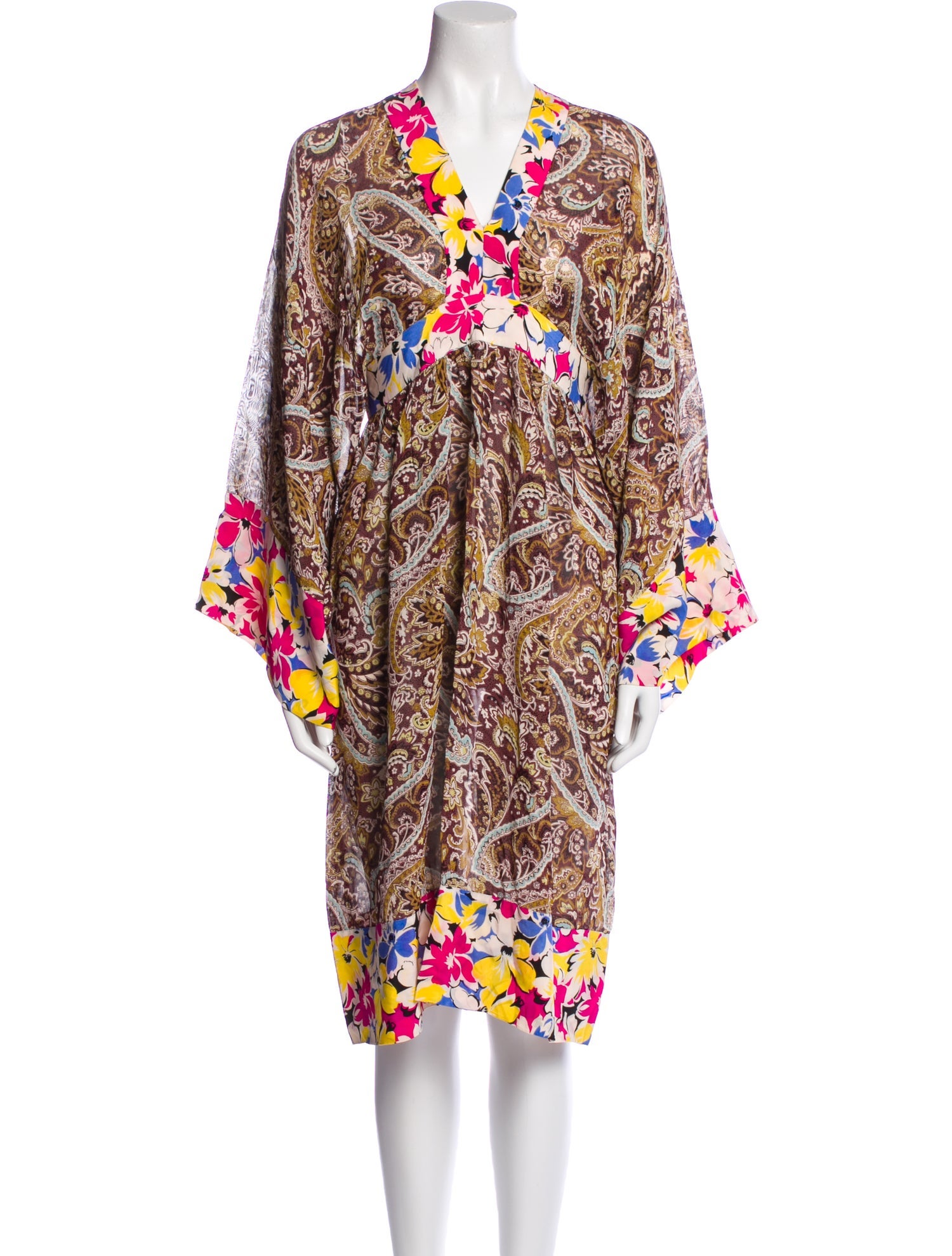 Duro Olowu Paisley Print Midi Length Dress