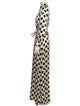 Duro Olowu Polka Dot Print Long Dress