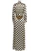 Duro Olowu Polka Dot Print Long Dress