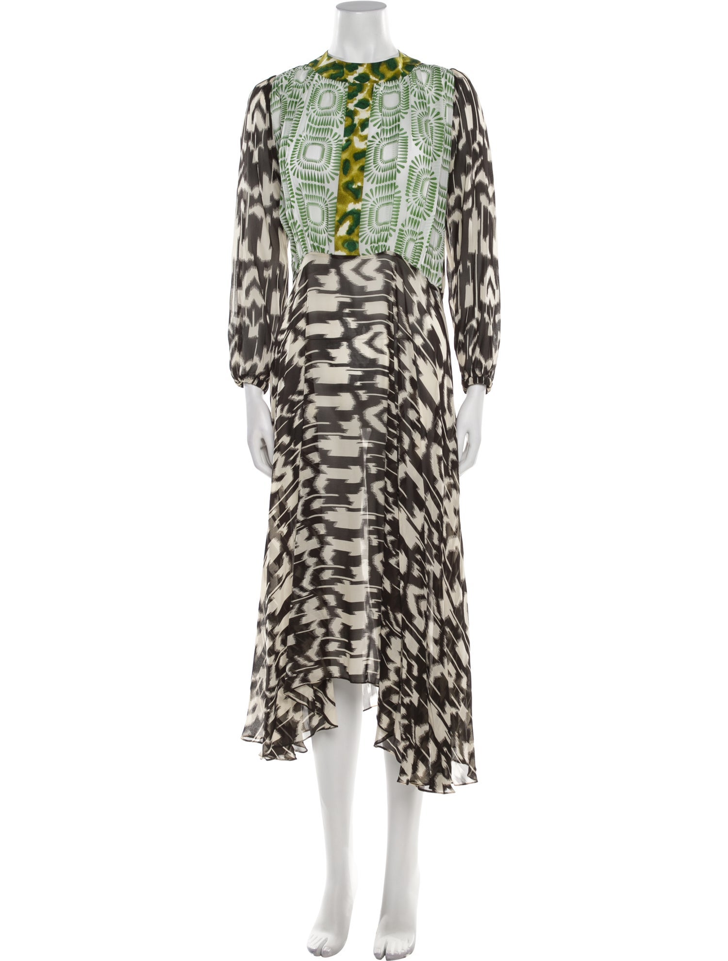 Duro Olowu Printed Long Dress