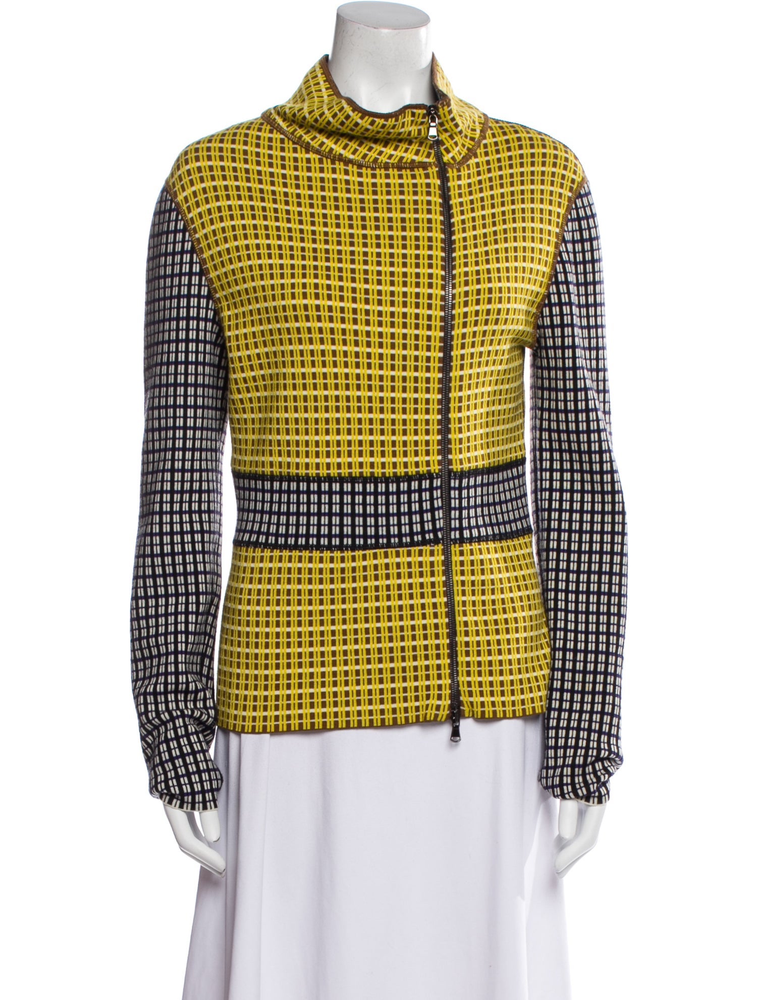 Duro Olowu Merino Wool Printed Evening Jacket