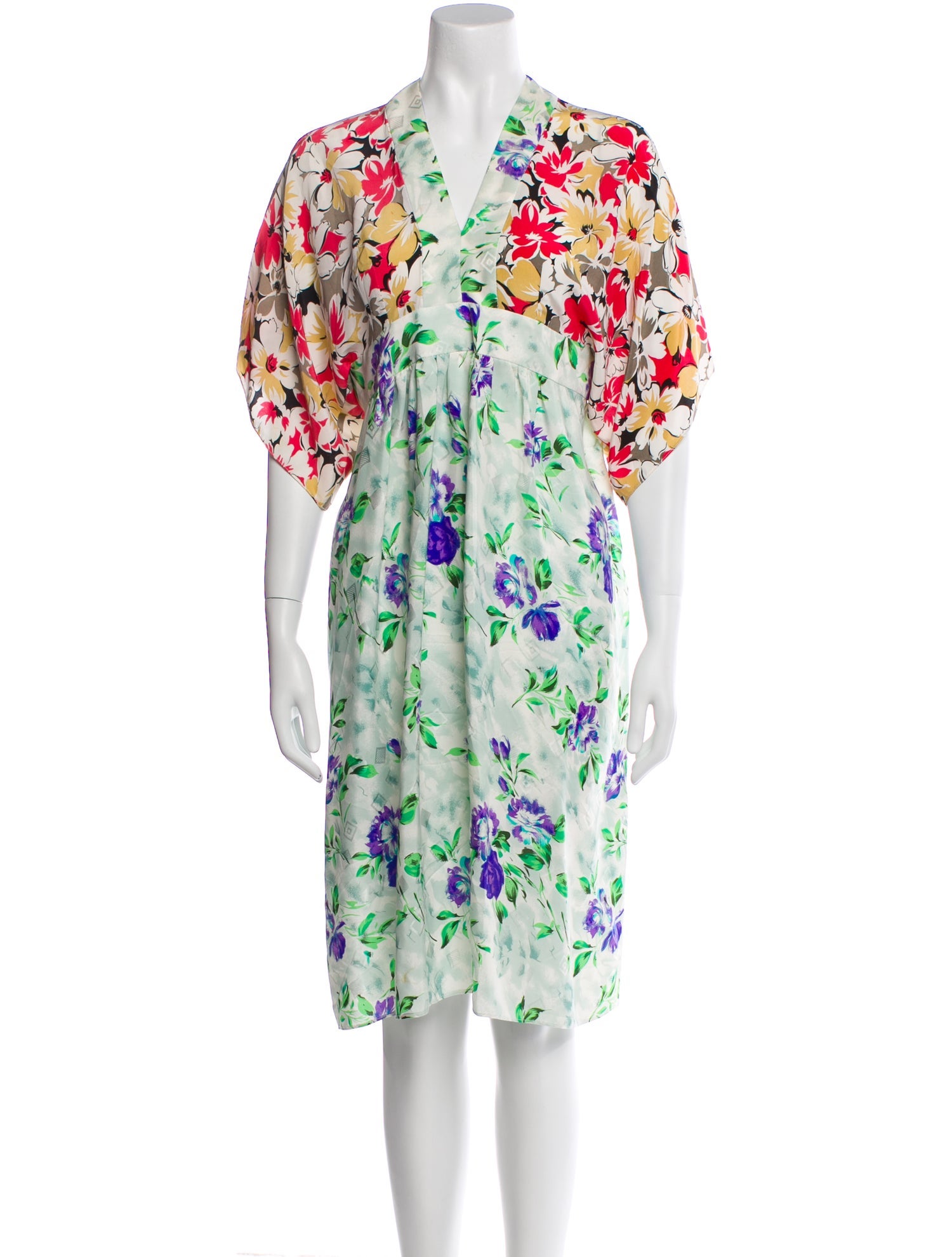 Duro Olowu Silk Knee-Length Dress