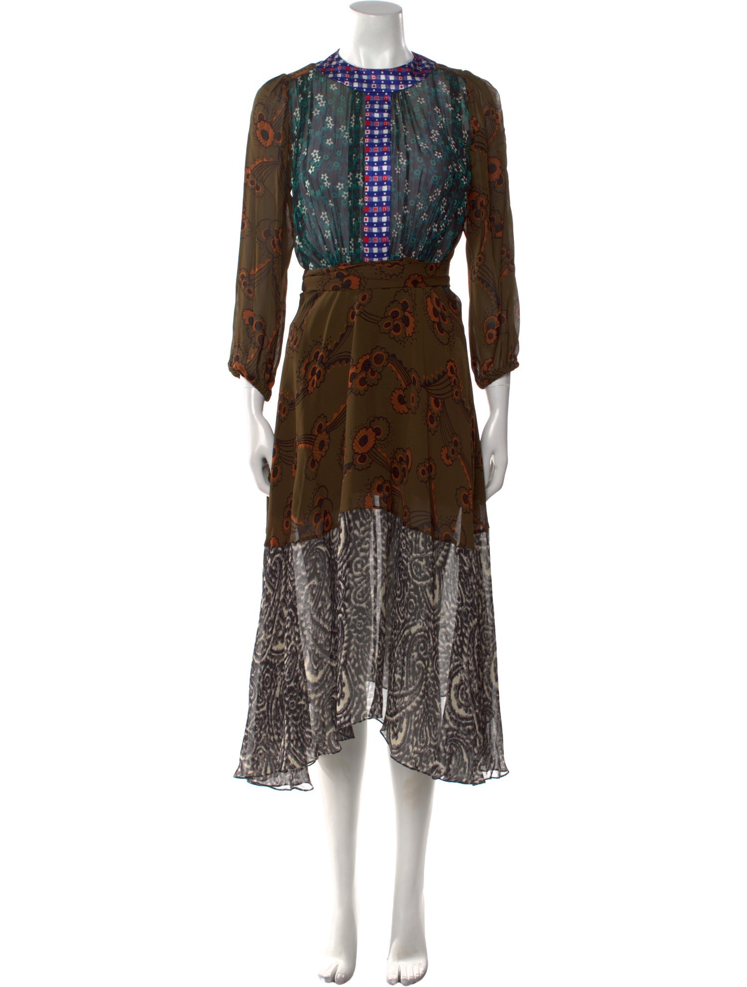 Duro Olowu Printed Long Dress